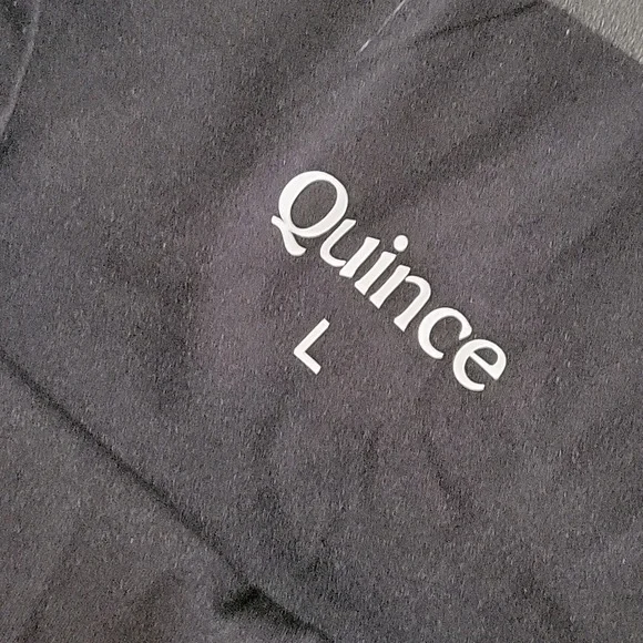 Quince Maturity Black High-Waisted Bike Shorts in Large - Picture 4 of 7